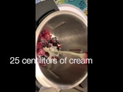 Preview 2 of red fruit cream in my boyfriend's ass 1/2