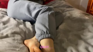 I ASKED HER FOR A FOOTJOB and then I fucked her [POV]