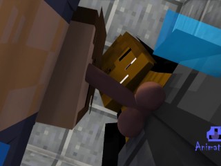 Sucking off Antonios Huge Cock | Minecraft Prison