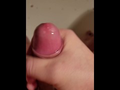 Jerking off my Small HONEY COVERED Dick!