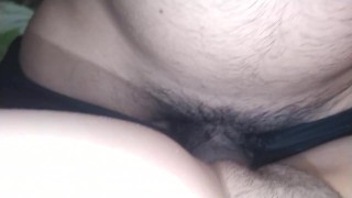 Close-up of how my stepfather fucks me how tasty I put it in and I moan with pleasure