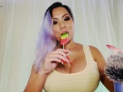 Preview 6 of ASMR Lollipop Sucking and Licking