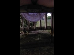 Peeing outside - Screenshot 9 of 16 - Public