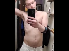 Watch My Big Sexy Cock Through My Pants!!