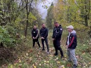 Preview 2 of Lil D and his British mates pissing in woods 💦🪵 (before....)