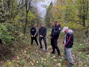 Preview 3 of Lil D and his British mates pissing in woods 💦🪵 (before....)