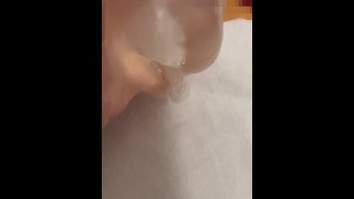 【おかず動画】オナホールから大量の精子　【fap material】masturbator_sperm