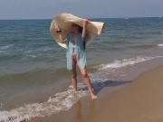 Preview 6 of Big hat Public Beach flashing