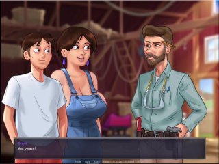 Summertime saga - i helped Diana to get enough milk