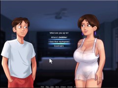 Summertime saga - Johannes did something that Nun Angelica didn't like