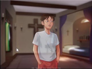 Summertime saga - Johannes did something that Nun Angelica didn't like