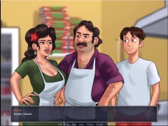Summertime saga - Johannes helped Maria in the shop