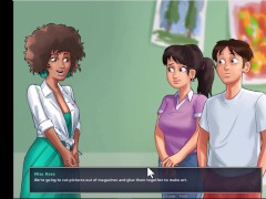 Summertime saga - Micoe helped johannes to get a sample