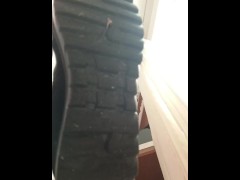 Worm, lick my shoes after I walk in the street or I'll crush you