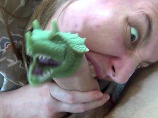 dinosaur hentai, dinosaur porn, exclusive, blowjob