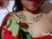 Preview 2 of Beautiful Indian Bhabhi Romantic Porn With Love Passionate Sex In Her Bedroom