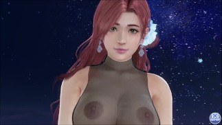 Dead or Alive Xtreme Venus Vacation Sayuri Yom Office Wear Nude Mod Fanservice Appreciation