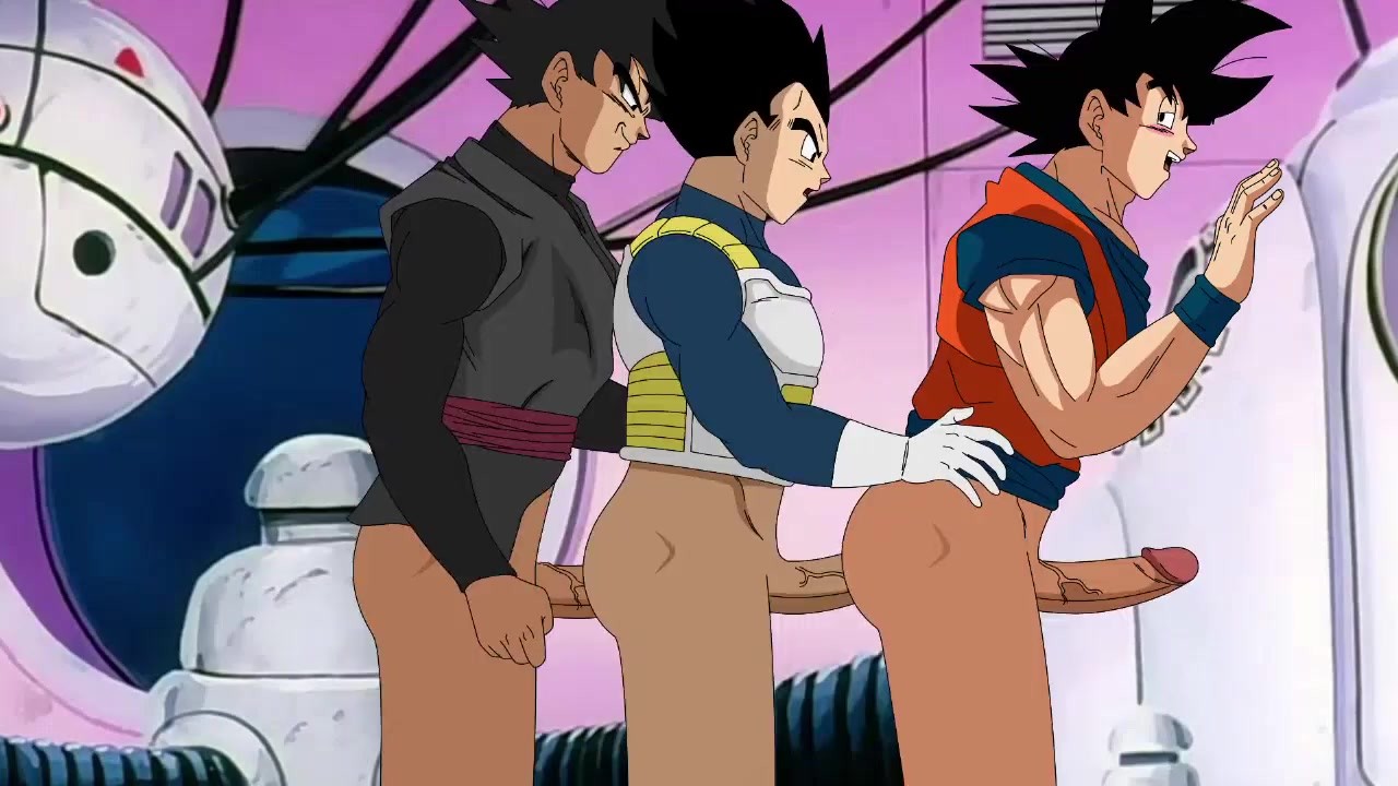 Trio Goku Black, Vegeta, Goku Anime Gay Hentaigay Yaoi Sexgay - Pornhub.com