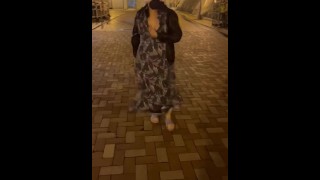 港女深夜自拍野外露出影片