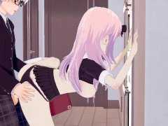 Chika Fujiwara is fucked after school by a student who fills her with cum Kaguya-sama: Love Is War