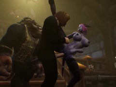 Bride Orgy wedding ceremony | Warcraft Porn Parody