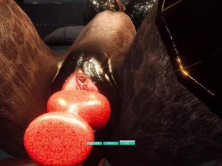 horsecock, double penetration, 3d, squirt