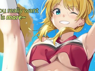 チアリーダーチャント、魅惑的なトランス![hentai JOI]