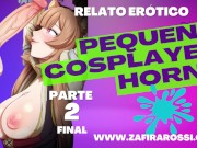 PARTE 2 Pequeña Cosplayer Muy Horny ASMR Moaning POV ...