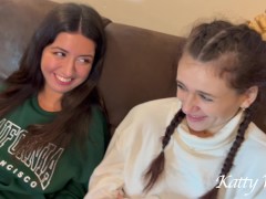 Подцепили с другом двух красоток и жестко их выебали . 1 версия 3/16