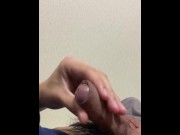 Preview 4 of Male college student masturbating before bed