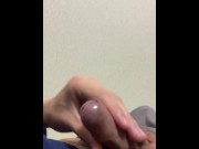 Preview 6 of Male college student masturbating before bed