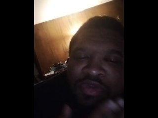 Teasing with my anaconda tongue