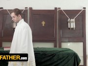 Preview 1 of Hunk Old Priest Seed Bearer Teaches Altar Boy Marcus Rivers How To Obey The Order - YesFather