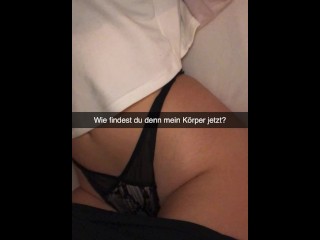 Garota Alemã De Ginástica Quer Foder Cara Da Academia no Snapchat
