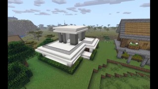 How to build a Modern House in Minecraft