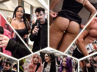 BANGBROS - AVN Awards 2023! O que Essas Estrelas Pornôs Hot Fariam Por Uma Camisa De T Hazheart Grátis?