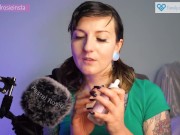 Preview 4 of SFW ASMR Intense Glass Bottle Tapping - PASTEL ROSIE Twitch Streamer Girl - Long Nail Fetish Tingles