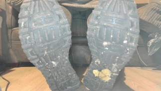 Поклоняйтесь моим грязным кроссовкам и вылизывайте их дочиста!