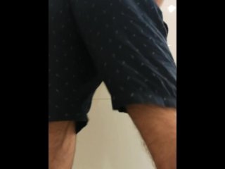 Masturbation in a Hotel Shower - Pleasant Navel Fingering