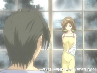 Creampied anime teen pussy fucked