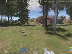Rusty women takes cock down throat