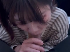 糸引くくらいたっぷりな精液を口いっぱい見せながらごっくんフェラで気持ちよくしちゃう♡　cum in mouth gokkun