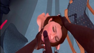 VR Hot Gameplay 0.9.3.1 Sexy Pawg voetbalmoeder mif krijgt mooi poesje genaaid en gezicht geneukt door BBC