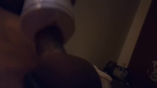 快速 Fleshlight 挑逗我的本地公鸡