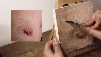 ДЖОЙ ЖИВОПИСИ ЭПИЗОД 80 - Игра и финиш с волосами на груди