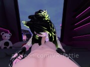 Preview 2 of POV Cat Girl Fuck To Creampie VRChat ERP