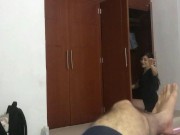 Preview 1 of Despues de un rico masaje el cachondo de mi hermanastro me llena la boca de leche -Porno en español