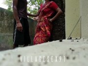 Preview 3 of Village Living Lonly Bhabi Sex In Outdoor ( Official Video By villagesex91)