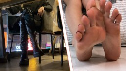 Foot Fetish Stop&Go / JOI in 俄语
