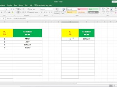 HOW GENARATE AUTO SL NO IN EXCEL